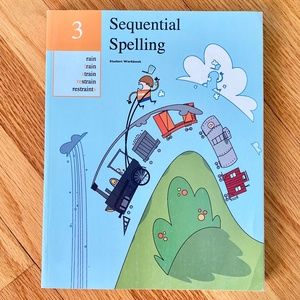 Sequential Spelling volume 3 student workbook, homeschool spelling curriculum